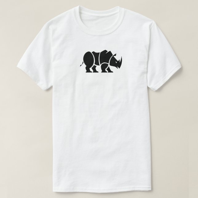 Camiseta Festival de 🦏 del personalizable Mean Rhino (Diseño del anverso)