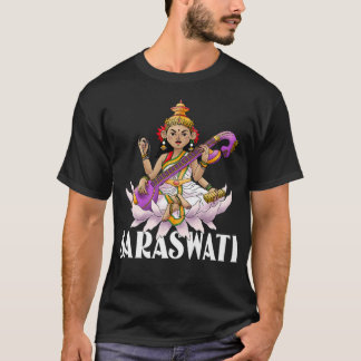 Camiseta Festival de Diwali de la diosa hindú de Saraswati