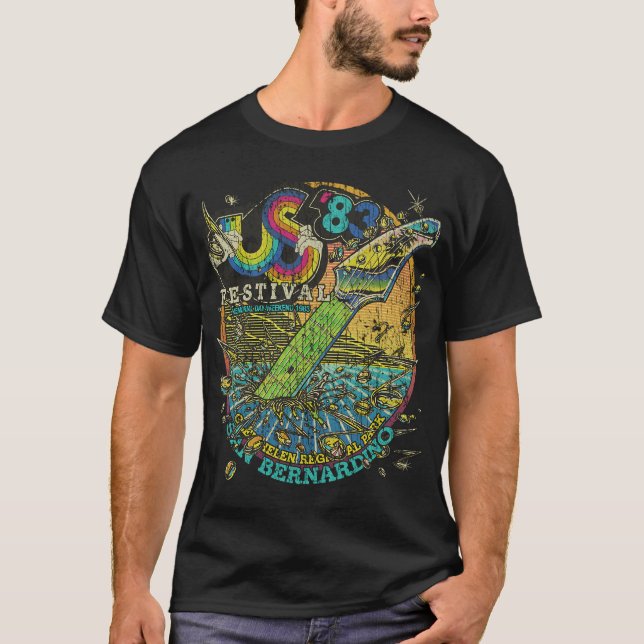 Camiseta Festival de EE. UU. 1983 (Anverso)