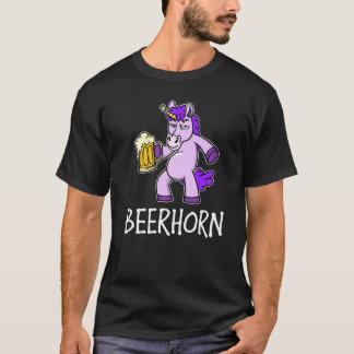 Camiseta Festival de Fiesta de Alcohol Unicornio para Beer