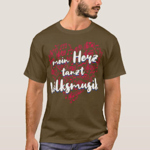 Camiseta Festival de Fiesta de música folclórica con sede e