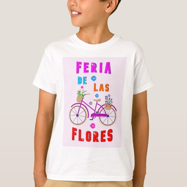 Camiseta Festival de Flores Julio Medellín Feria de Las Flo (Anverso)