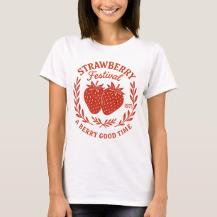 Camiseta Festival de fresa - Un buen momento de Berry -