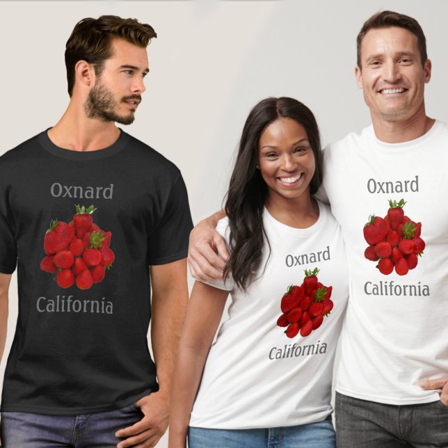 Camiseta Festival de Fresas Rojas Fotográfico (Subido por el creador)