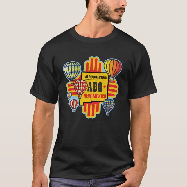 Camiseta Festival de globos aerostáticos Albuquerque Nuevo  (Anverso)