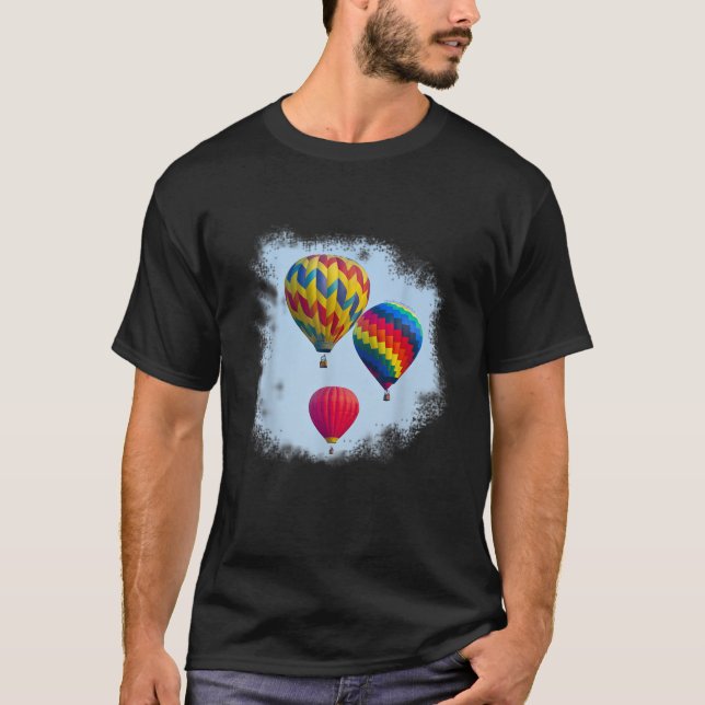 Camiseta Festival de globos aerostáticos divertidos para mu (Anverso)