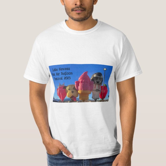 Camiseta Festival de globos aerostáticos Lake Havasu 2023 (Anverso)
