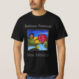 Camiseta Festival de Globos de Aire Caliente, Nuevo México