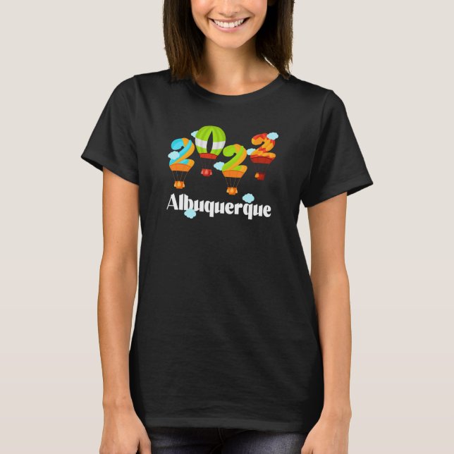 Camiseta Festival de Globos de Albuquerque 2022 Nuevo Méxic (Anverso)
