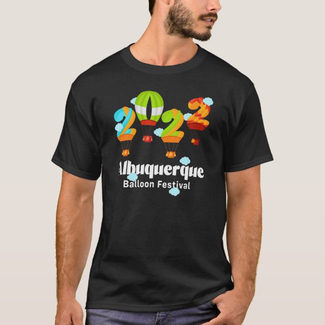 Camiseta Festival de Globos de Albuquerque 2022 Nuevo Méxic (Anverso)