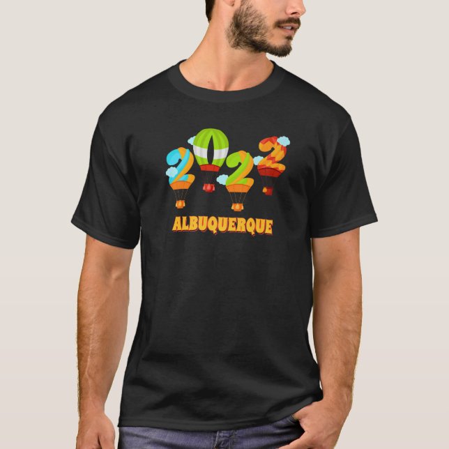 Camiseta Festival de Globos de Albuquerque 2022 Nuevo Méxic (Anverso)