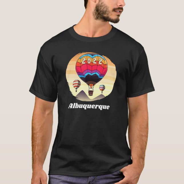 Camiseta Festival de Globos de Albuquerque 2022 Nuevo Méxic (Anverso)