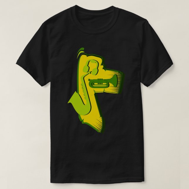 Camiseta Festival de Jazz (Diseño del anverso)