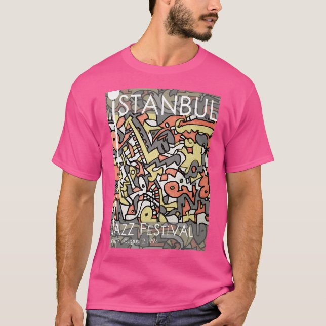 Camiseta Festival de Jazz de Estambul de 1994 (Anverso)