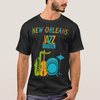 Camiseta Festival de Jazz de Nueva Orleans