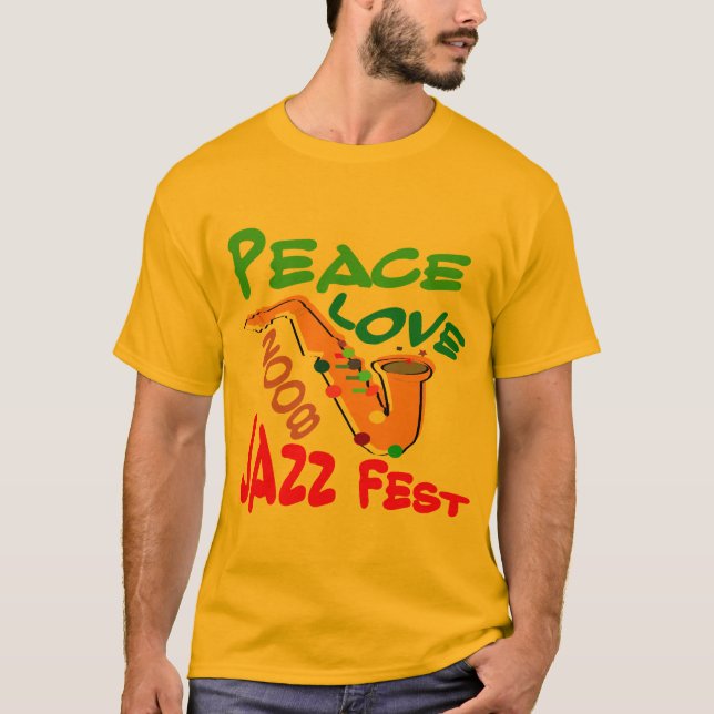 Camiseta Festival de Jazz de Peace Love 08 (Anverso)