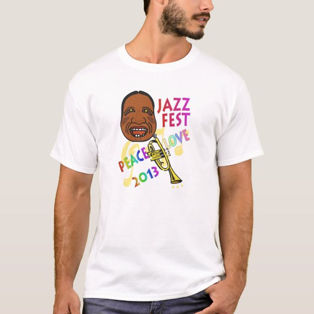 Camiseta Festival de Jazz Satchmo 2013 (Anverso)