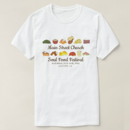 Camiseta Festival de la Comida de Soul Evento Cocina del Su
