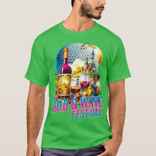 Camiseta Festival de la Comida y el Vino Orlando Florida