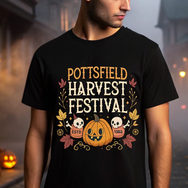 Camiseta Festival de la cosecha de Pottsfield - Halloween S (Subido por el creador)
