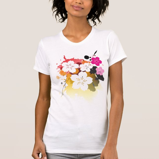 Camiseta Festival de la flor de cerezo (Anverso)