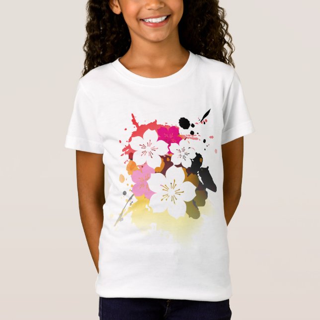 Camiseta Festival de la flor de cerezo (Anverso)