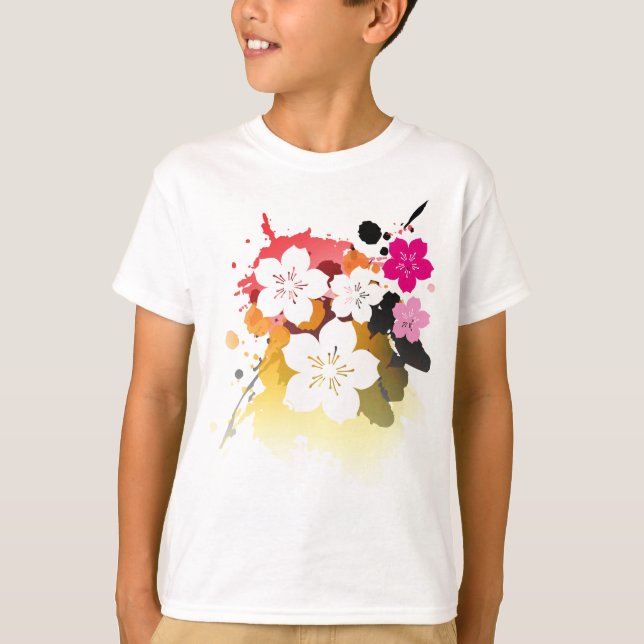 Camiseta Festival de la flor de cerezo (Anverso)