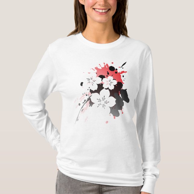 Camiseta Festival de la flor de cerezo (Anverso)