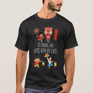 Camiseta Festival de la Luna vietnamita Tet Trung Thu Media