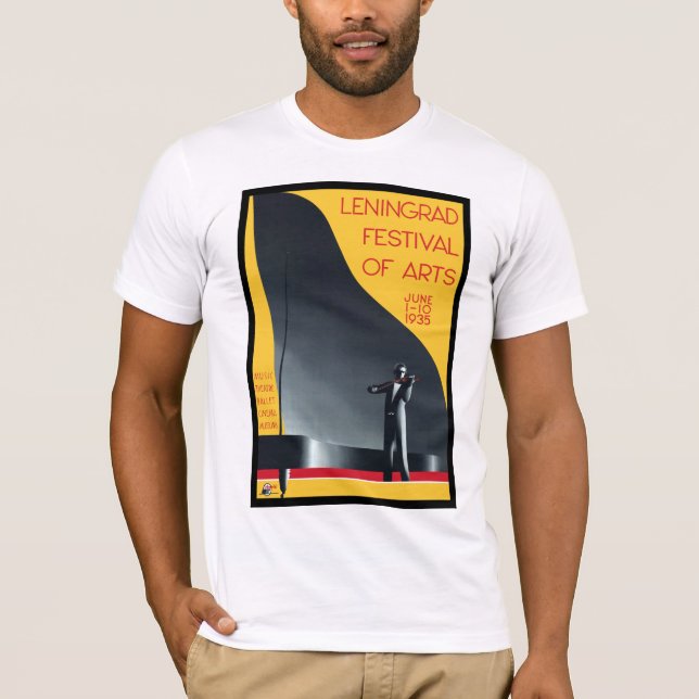Camiseta Festival de las Artes de Leningrado (Anverso)