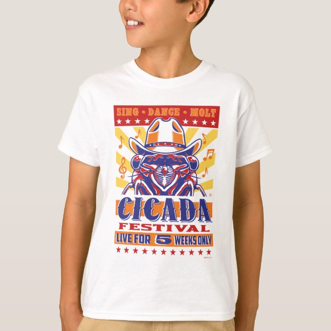 Camiseta Festival de Música Campestre de Cicada (Anverso)