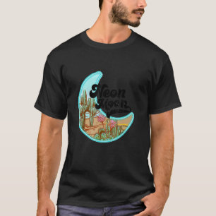 Camiseta Festival de Música Country Retro Neon Moon 90s Vaq