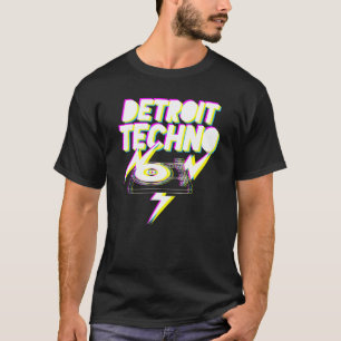 Camiseta Festival de música de la casa de Techno en Detroit