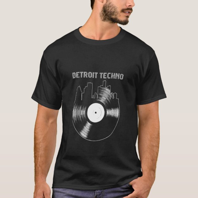 Camiseta Festival de Música de la Casa Técnica de Detroit S (Anverso)