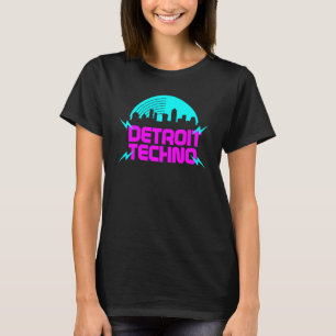 Camiseta Festival de música de Techno House de Detroit