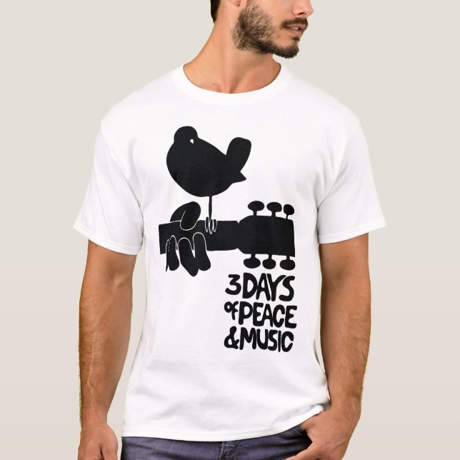 Camiseta Festival de Música de Woodstock (Anverso)