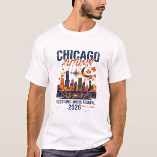 Camiseta Festival de Música Electrónica de Otoño de Chicago