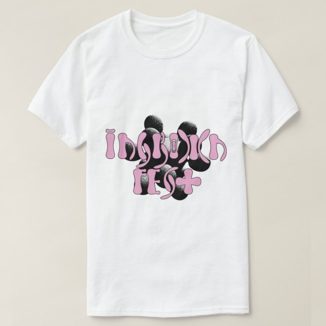 Camiseta Festival de Música Experimental Ingrew Fest (Diseño del anverso)