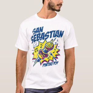 Camiseta Festival de Música Pop de Pintxo de San Sebastián