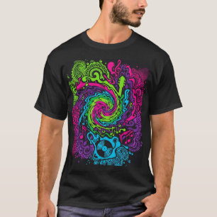 Camiseta Festival de Música Psicodélica T-Shirt   Trippy re