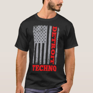 Camiseta Festival de música Tech House de Detroit