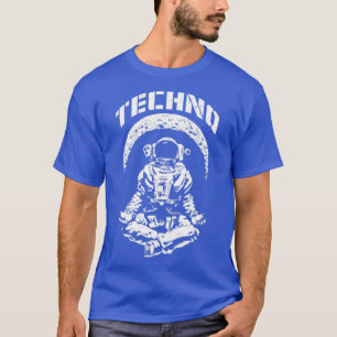 Camiseta Festival de música Techno Rave EDM Trippy Astronau