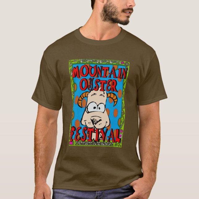 Camiseta Festival de Ostras de Montaña (Anverso)