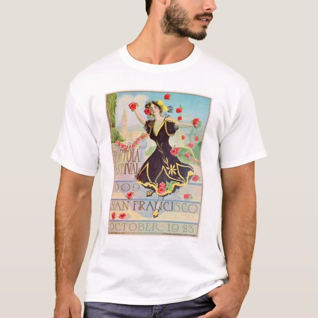 Camiseta Festival de Portola en San Francisco 1909 (Anverso)