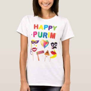 Camiseta Festival de Purim Feliz Regalos de feriado para ni