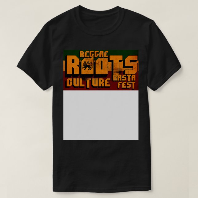 Camiseta Festival de raíces de reggae (Diseño del anverso)