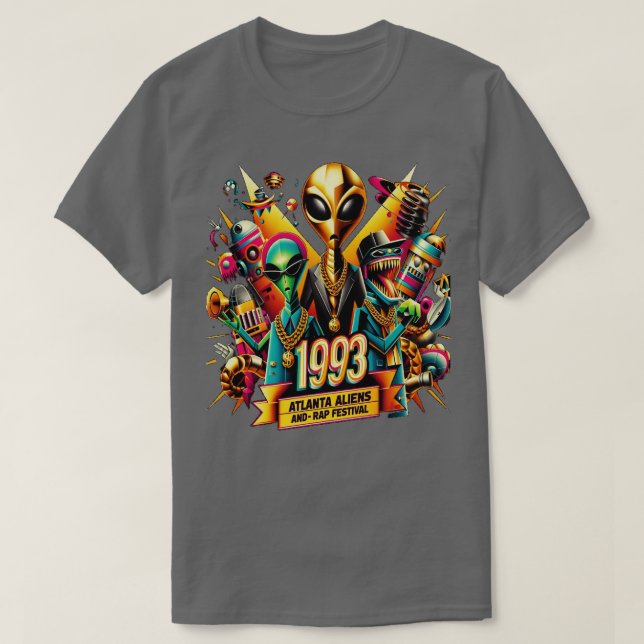 Camiseta Festival de Rap de Atlanta 1993 (Diseño del anverso)