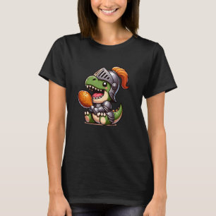 Camiseta Festival de Ren Faire T-Rex Dinosaur Knight Mediev