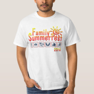 Camiseta Festival de verano 2018 familiar