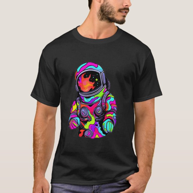 Camiseta Festival de Verano de Astronauta Psicodélico (Anverso)